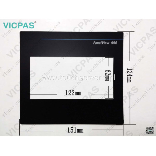 2711-T5A3L1 Touch panel for AB Allen-Bradley PanelView Standard 550 Monochrome